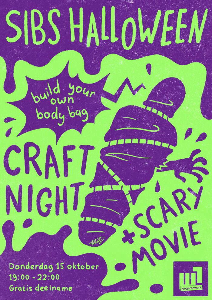 Sibs HalloW1een: Build your own Bodybag (leeftijd 16tm27 jr) in WillemEen, Arnhem