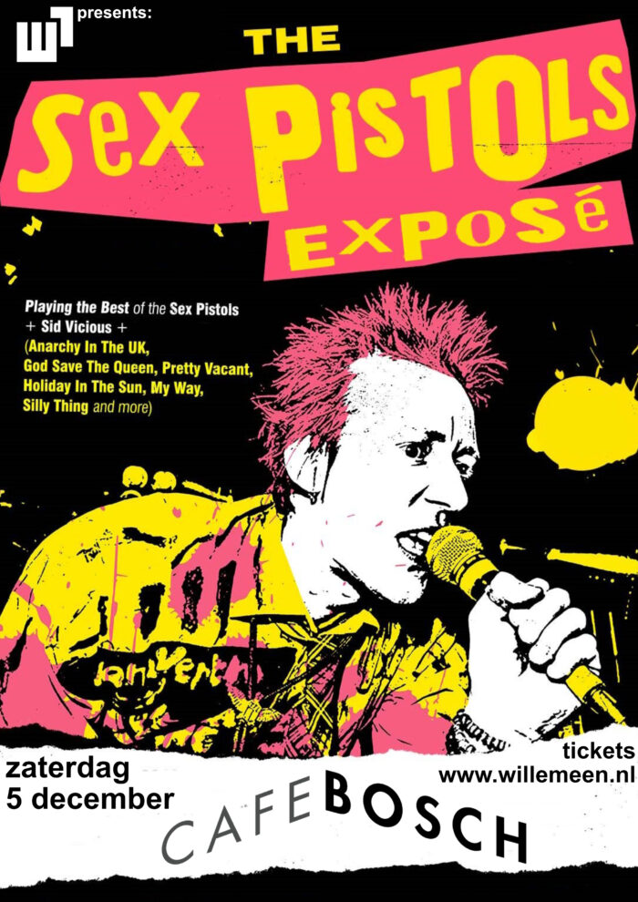 Sex Pistols Exposé (UK) @cafe bosch in WillemEen, Arnhem