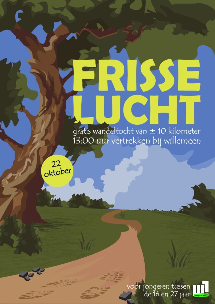 Frisse Lucht wandeltocht (16tm27 jaar) in WillemEen, Arnhem